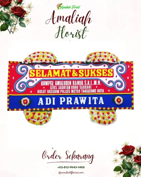 Papan Bunga Ucapan Selamat Tamanasri